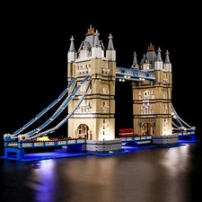 LED Lighting Kit for LEGO® 10214 Tower Bridge - USB Lights with Instructions, in