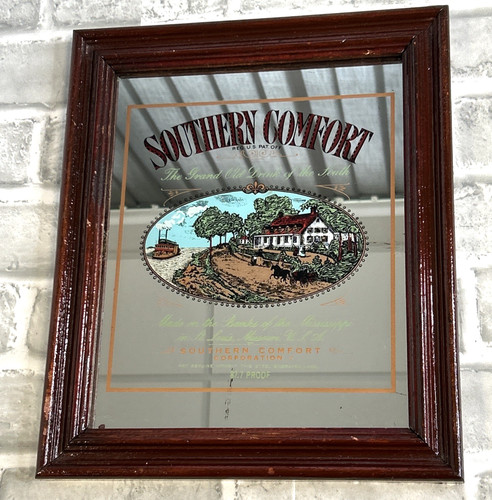 Vintage southern comfort bar - southern,