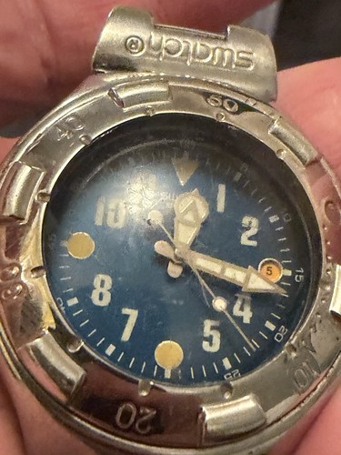 Swatch irony scuba 200 spares - scuba,