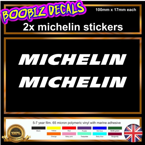 Michelin stickers 100mm - 2x,