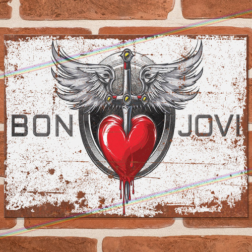 Bon jovi music metal - metal, signs