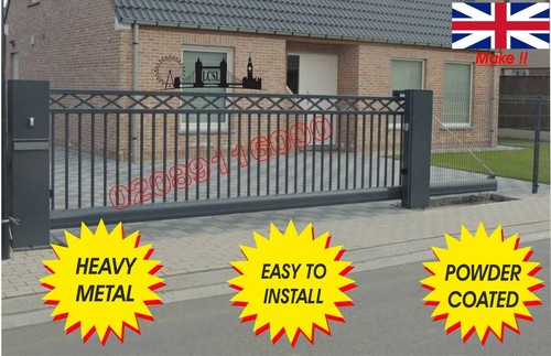Driveway gates metal - metal, /