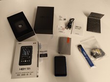 HiBy R1 Portable HiFi DAP bundled with 32GB SD card earphones and case