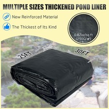 All Size Fish Pond Liners Liner Garden Pool HDPE Membrane Reinforced Landscaping