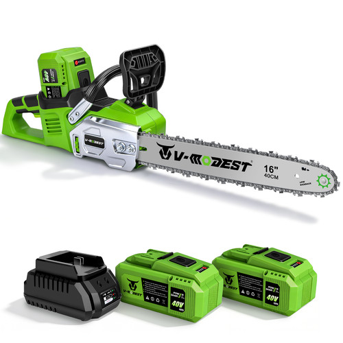 Cordless chainsaw with - chainsaw,