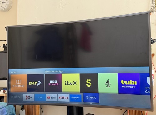 Samsung curved smart - 55", tv
