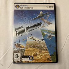 Microsoft Flight Simulator X Standard - Windows PC DVD 2006 With manual VGC