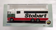 OXFORD 76SHL02HB  SCANIA HIGHLINE HORSEBOX  'EDDIE STOBART'   STOBART SPORT  NEW