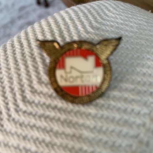 Norton enamel badge two - , small