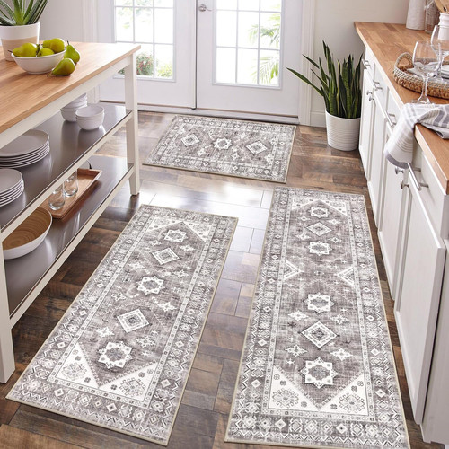 Hebe boho kitchen rugs - boho,