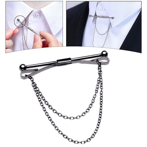 Men collar bar pin - pin, with