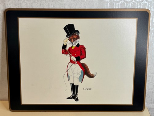 Vtg placemat pimpernel sir - pimpernel,
