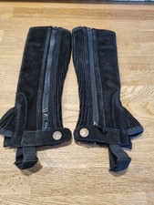 Tuffa Suede Half Chaps Black