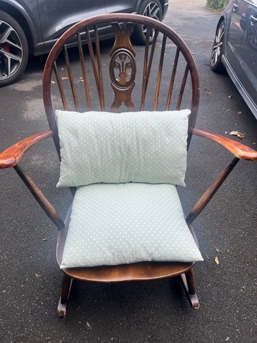 Vintage ercol rocking - vintage, chair