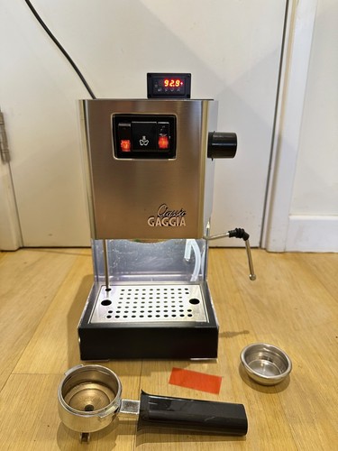 Newly serviced gaggia - serviced],
