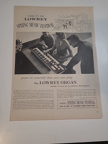 Lowrey organ spring - organ, music