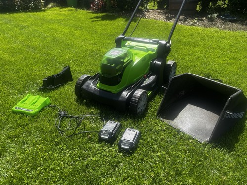 Greenworks 48v lawn mower 41cm - greenworks,