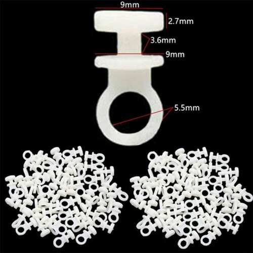 50xplastic curtain track hooks - 50xplastic,