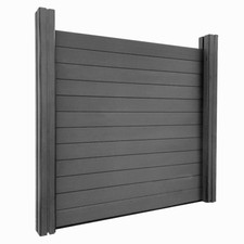 1.8m x 1.8m Black Composite