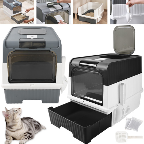 Large cat litter box pet - cat,
