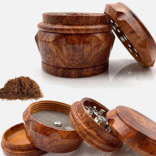 40mm dark brown wooden - wooden, part