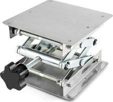 Lab Jack Stand 4 x 4 Stainless