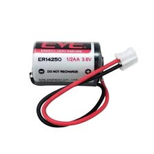 1pcs EVE ER14250 1/2 AA 3.6V LS14250 Battery with Plug