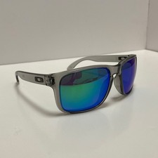 NEW Oakley HOLBROOK XL OO9417-3359 Transparent Gray Jade Lens PRIZM POLARIZED