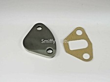 Classic Austin Rover Mini Stainless Steel Fuel Pump Blanking Plate With Gasket