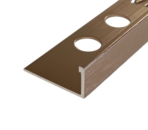 Brushed bronze metal - x,