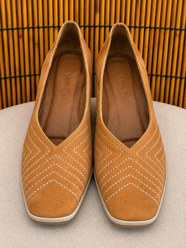 Van dal tan suede leather - dal,