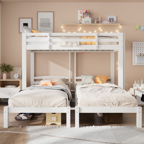 Bunk bed triple sleeper with - sleeper,