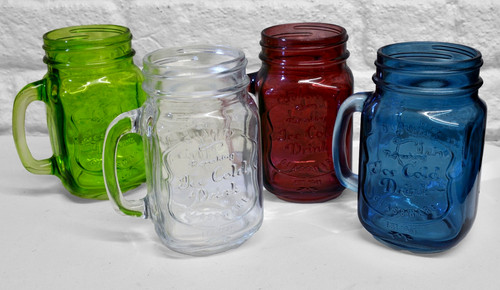Mason style glass - 4, x