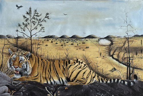 Indian school painting - indian,