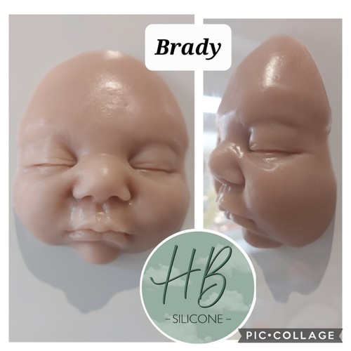 Blank silicone practice face - practice,