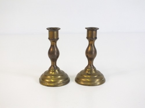 Vintage pair solid brass - vintage,