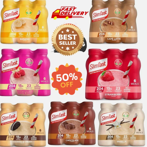Slimfast ready drink shakes - ready,