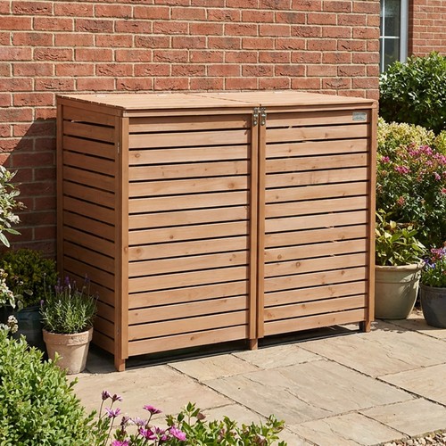 Garden universe wheelie bin - garden,