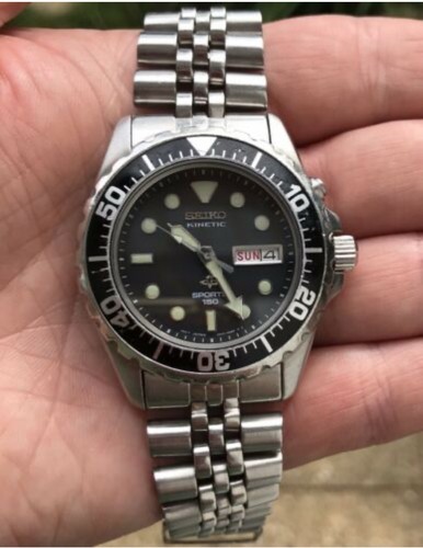 Seiko 5m23 6b50 kinetic sports - seiko,