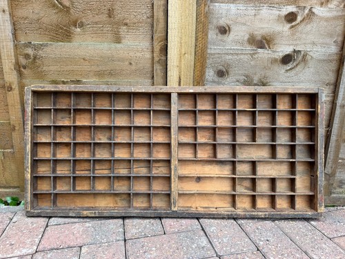 Vintage printers tray - printers,