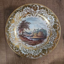 Antique Crown Derby Plate View