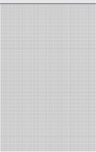 Grey 90x200cm chain fly screen - chain,