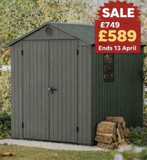 New Keter Darwin 6x6 Garden