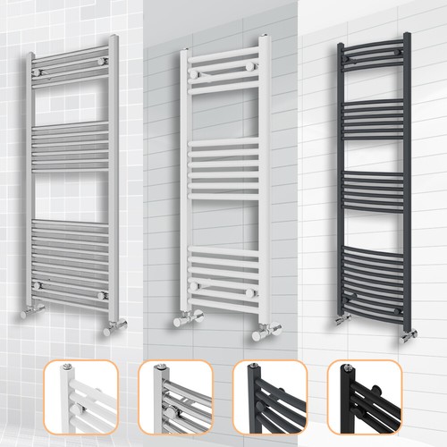 Straight curved heated - heated, towel