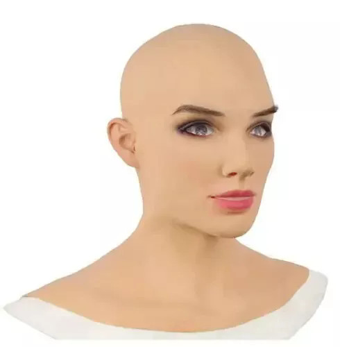 Halloween latex mask realistic - halloween,