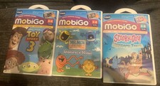 Mobigo Vtech Games Bundle Toy Story 3 , scooby doo and mr men 