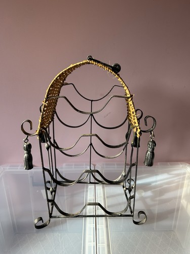 Vintage tabletop wrought iron