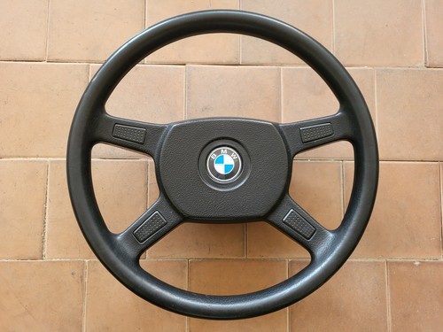 Bmw e30 steering wheel black - e30,