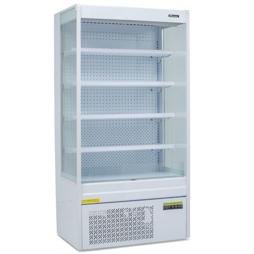 Open dairy cabinet slimline - open,