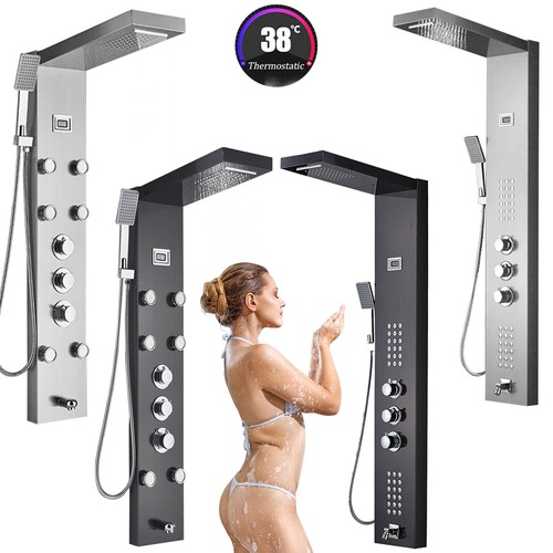 Thermostatic shower panel - thermostatic,